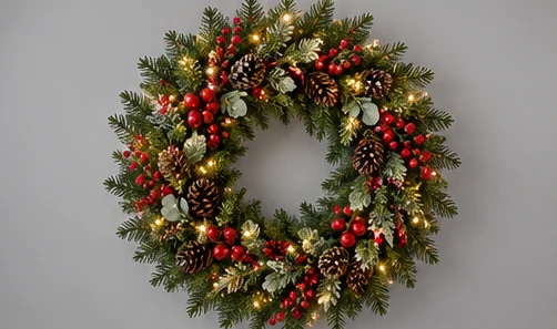 Weihnachtskränze